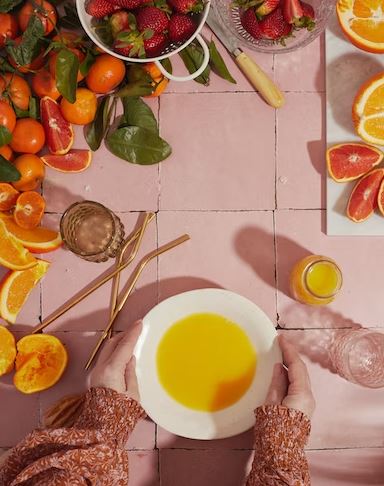 oranges and mixed juice