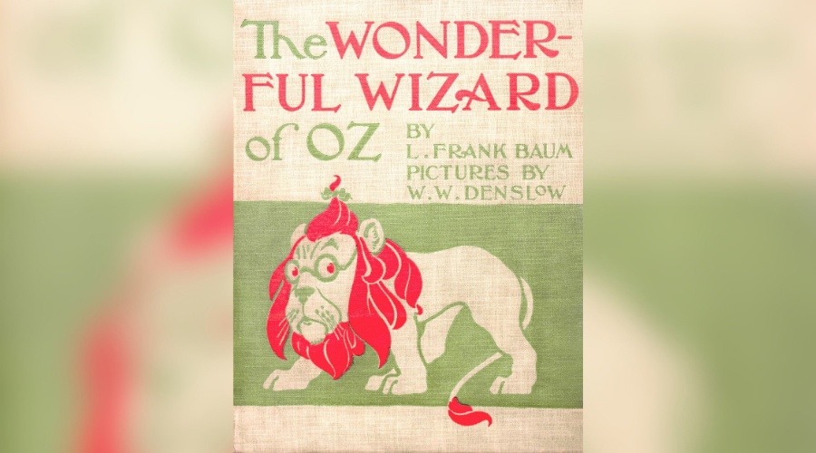 Cover of the first edition of The Wonderful Wizard of Oz